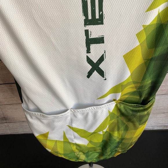 Xterra Short Sleeve Cycling Jersey 3 Back Pockets - Picture 9 of 12